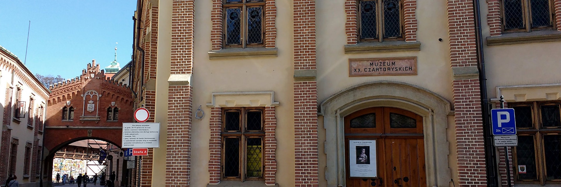Exterior of the Czartoryski Museum, home to a rich collection of art
