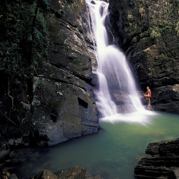 La Mina Falls, El Junque Rainforest National Park, Puerto Rico