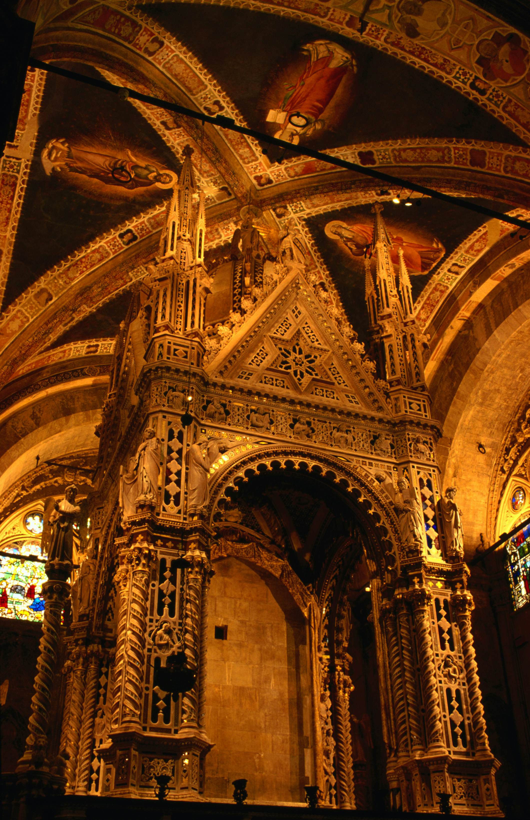The tabernacle in Or San Michele.