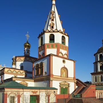 Epiphany Cathedral, Irkutsk, Siberia, Russia, Eurasia