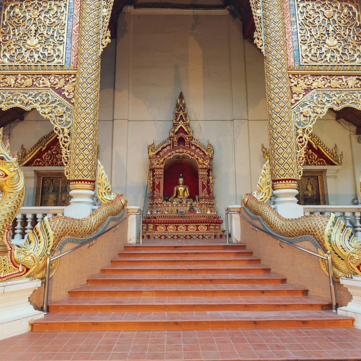 Asia, Thailand, Chiang Mai Province, Wat Phra Singh temple. (Photo by: JTB Photo/UIG via Getty Images)