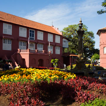 The Stadthuys and clocktower in Town Square.