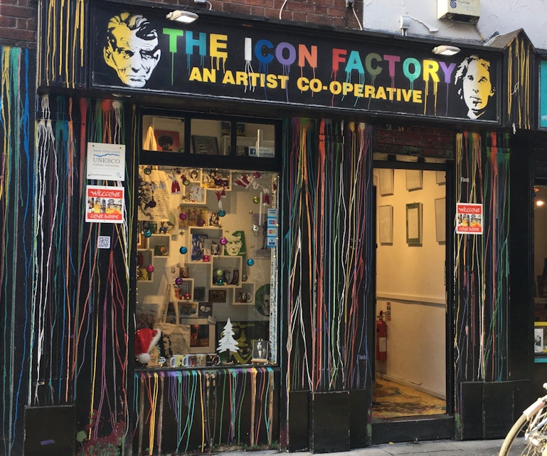 The outside of the Icon Factory