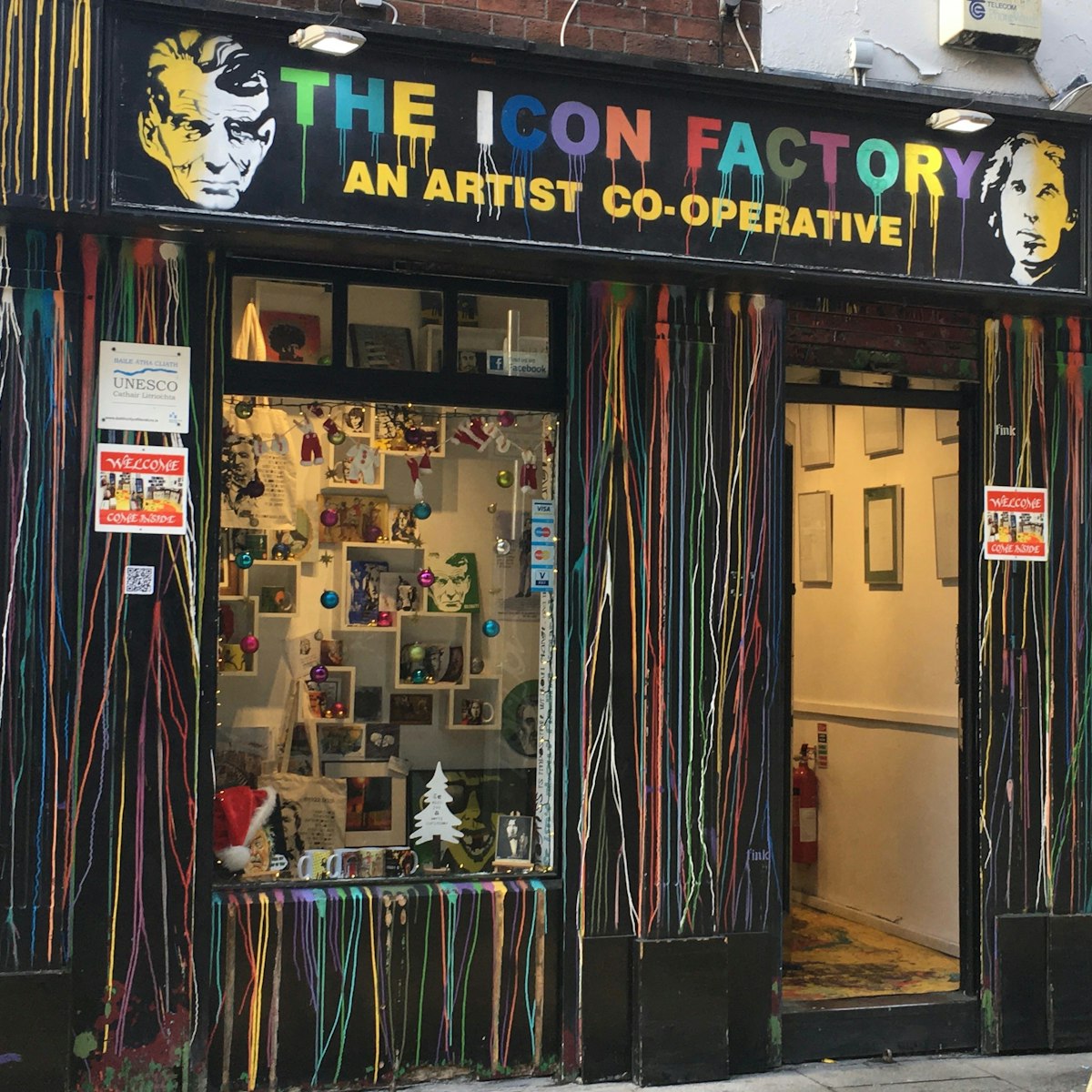 The outside of the Icon Factory