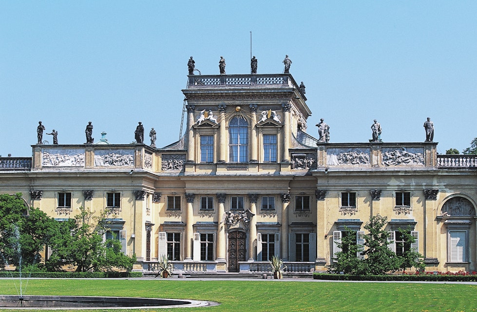 Wilanow Palace, summer residence of King John III Sobieski (17th century), Wilanow, Warsaw, Poland