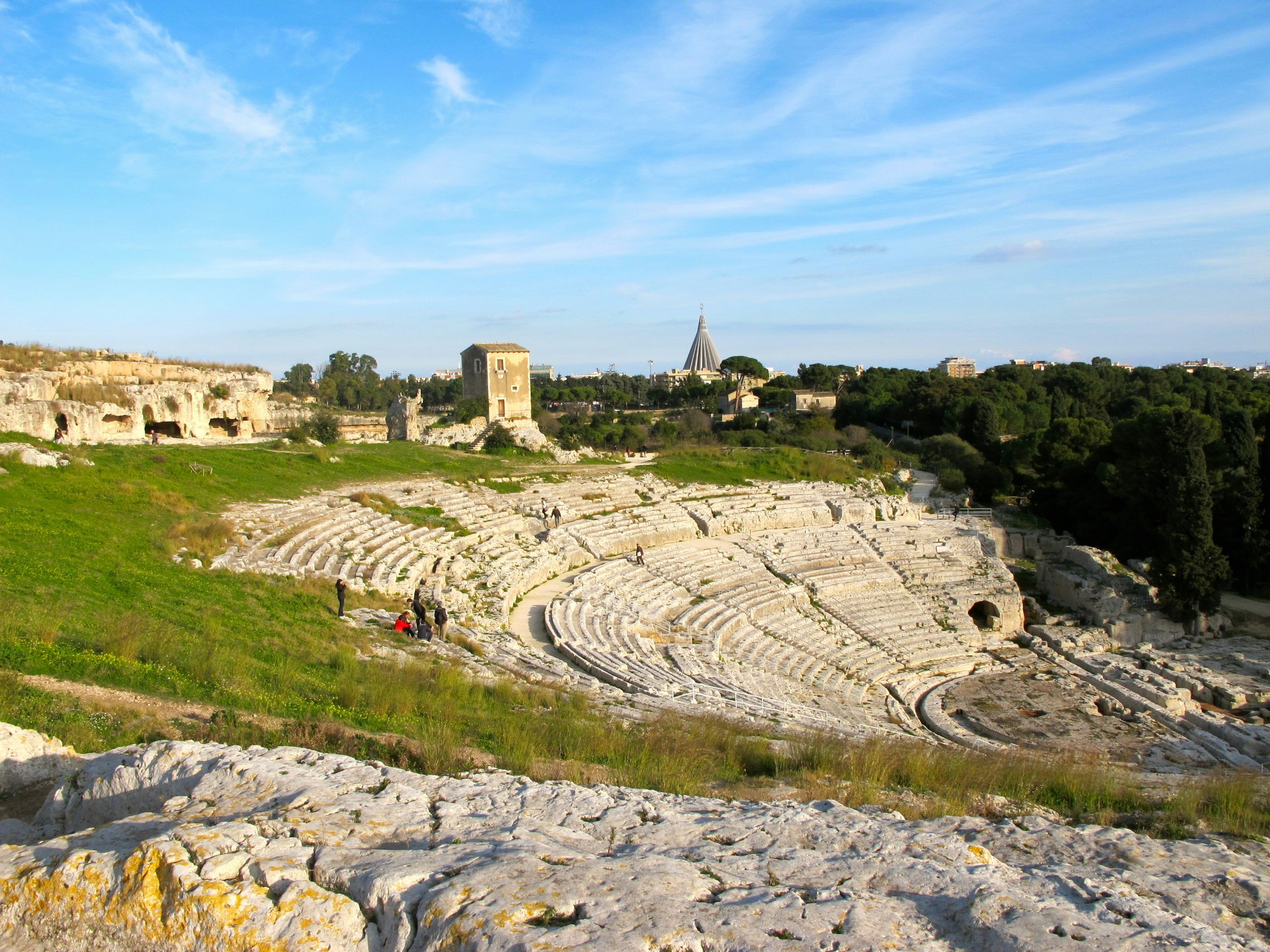 Italy, Sicily, Siracusa, Greek theater