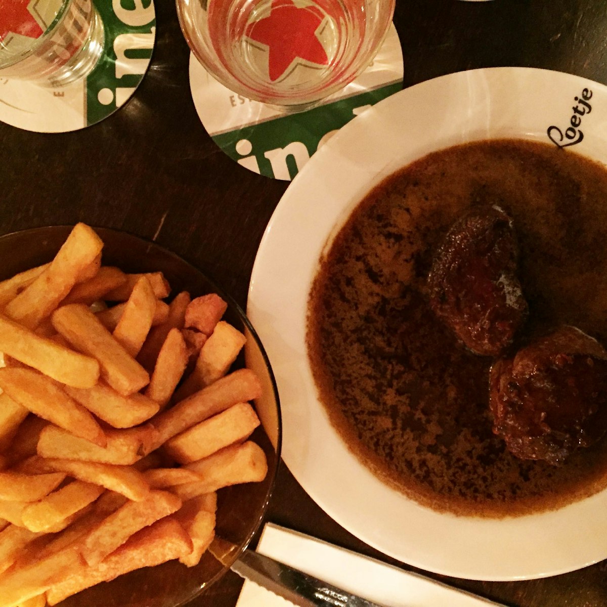 Don't miss the famous beef steaks at Cafe Loetje, Amsterdam