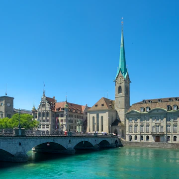 Limmat, Münsterbridge, Frauenmünster church