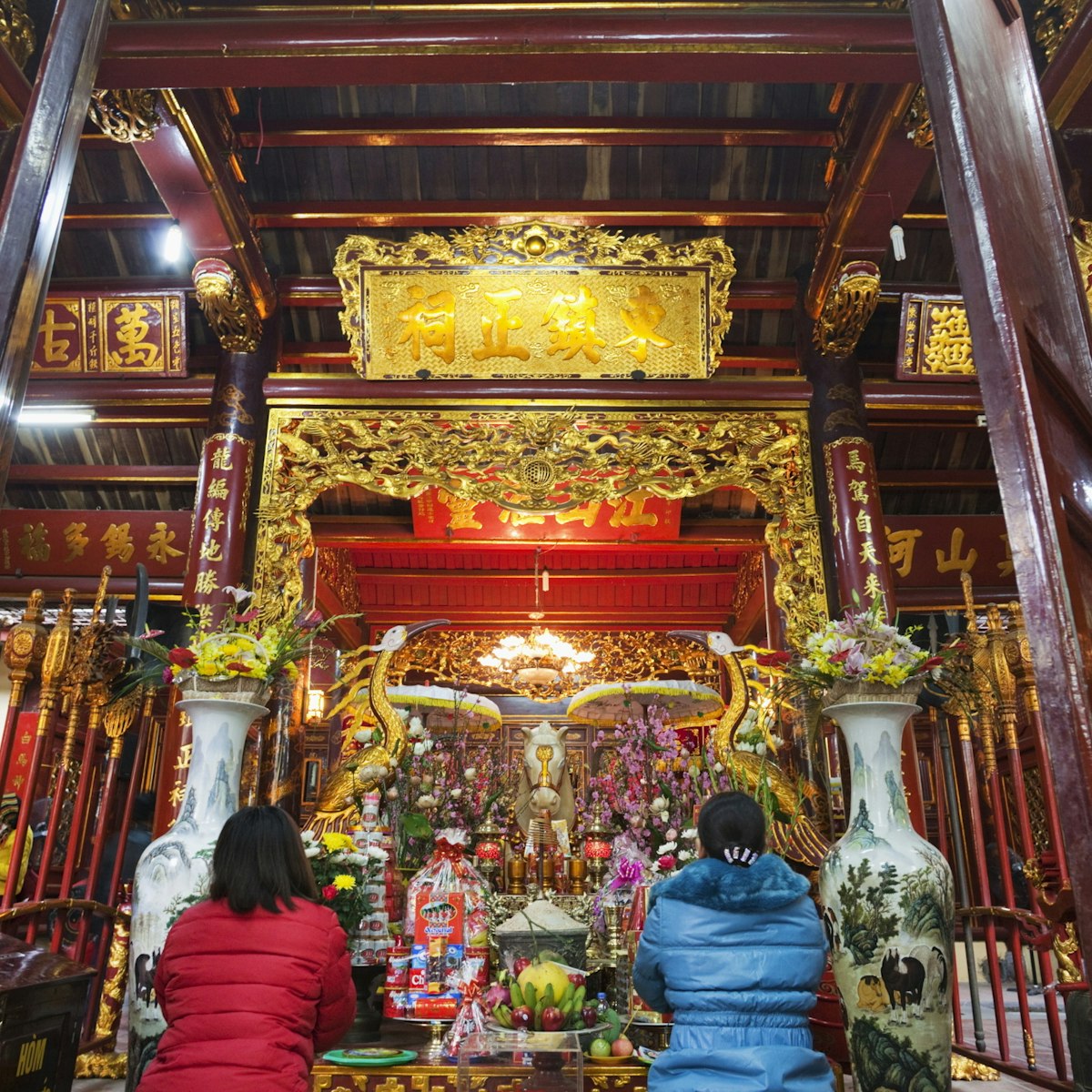 Bach Ma Temple, Hanoi, Vietnam, Indochina, Southeast Asia, Asia