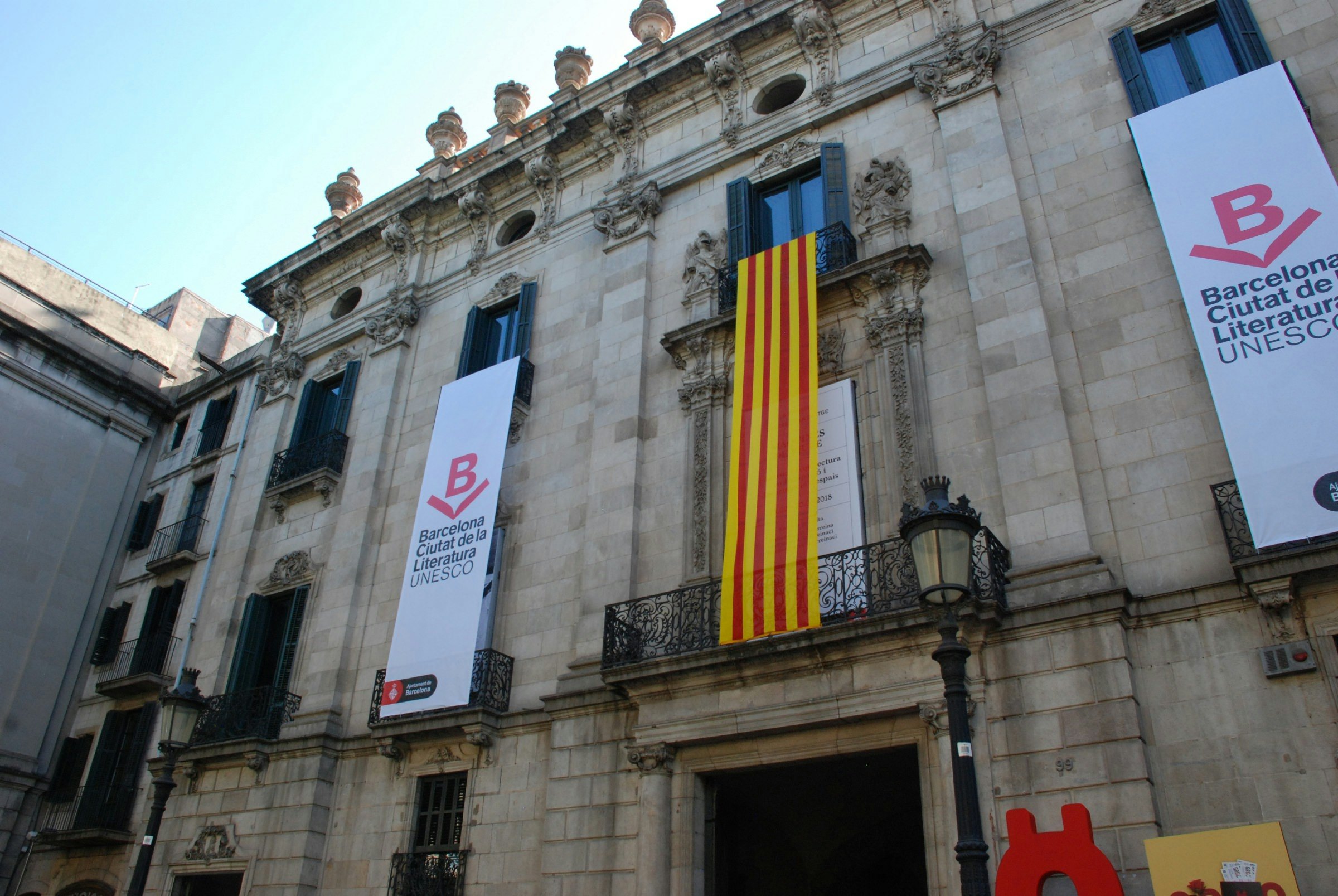 Facade of Palau de la Virreina