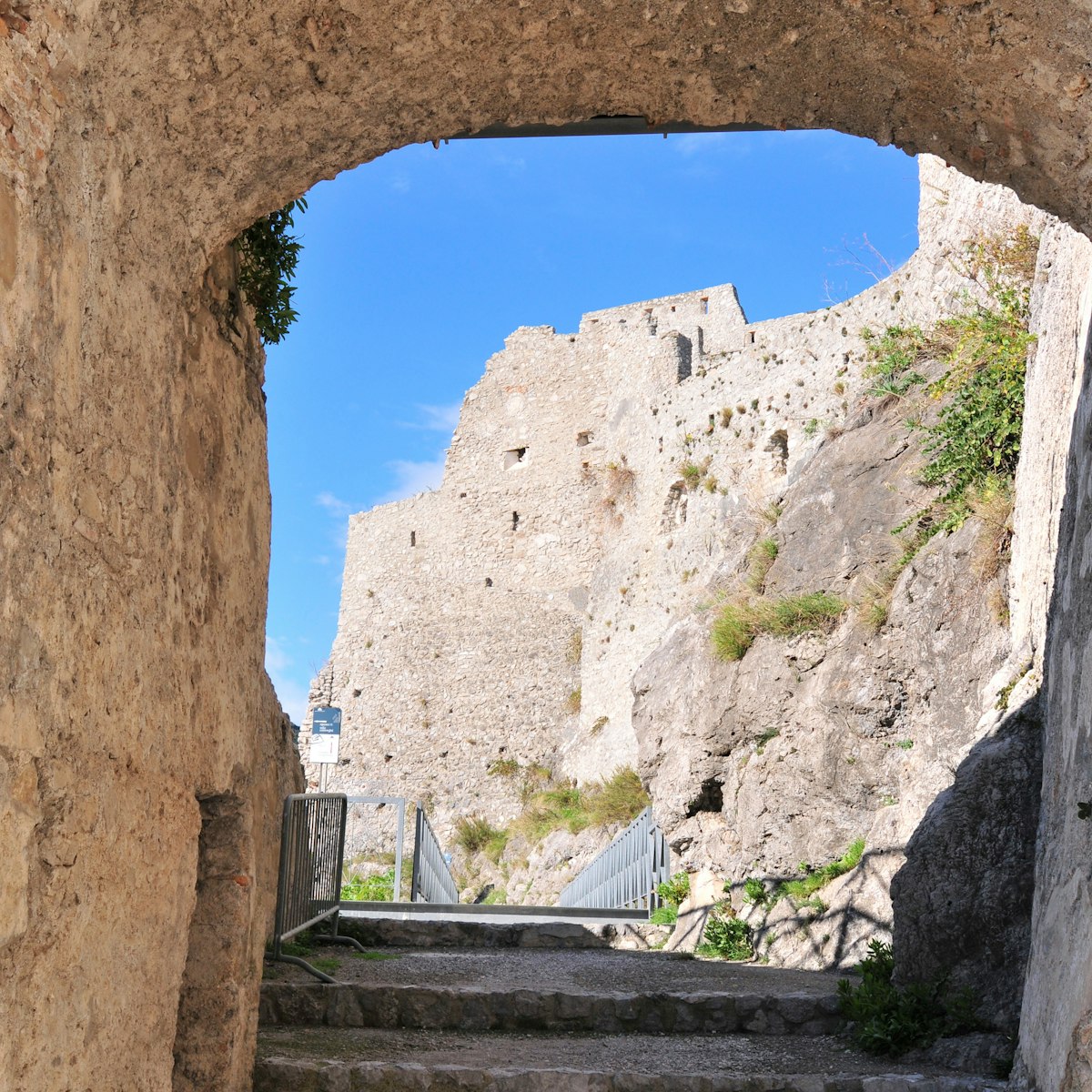 Castle of Arechi, Salerno, Campania, Italy (Photo by Marka/UIG via Getty Images)