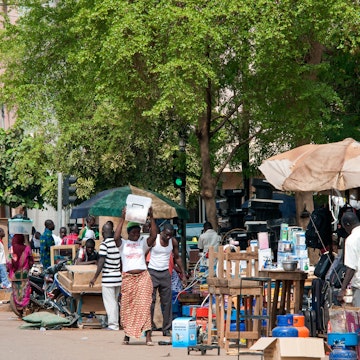 Street scene, Ouagadougou, Burkina Faso