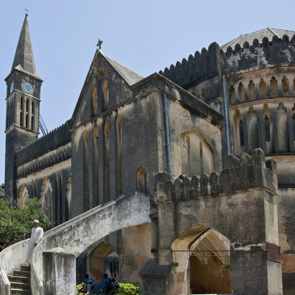 Tanzania, Zanzibar, Stone Town. The Anglican Cathedral Church of Christ had its foundation stone laid on Christmas Day 1873