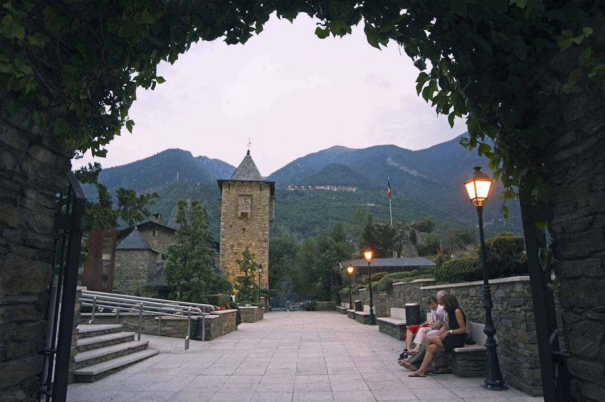 Andorra, Andorra La Vella. Casa De La Vall - Government House.