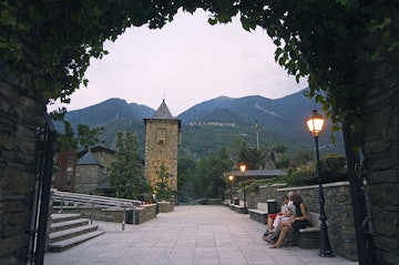 Andorra, Andorra La Vella. Casa De La Vall - Government House.