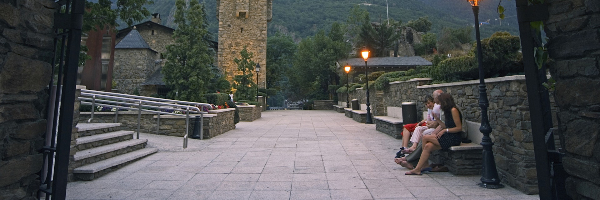 Andorra, Andorra La Vella. Casa De La Vall - Government House.