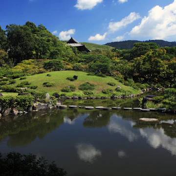 (Isui-en garden View from), Todaiji Temple, Nara ..Todaiji Temple Nandaimon.., Kinki, Japan