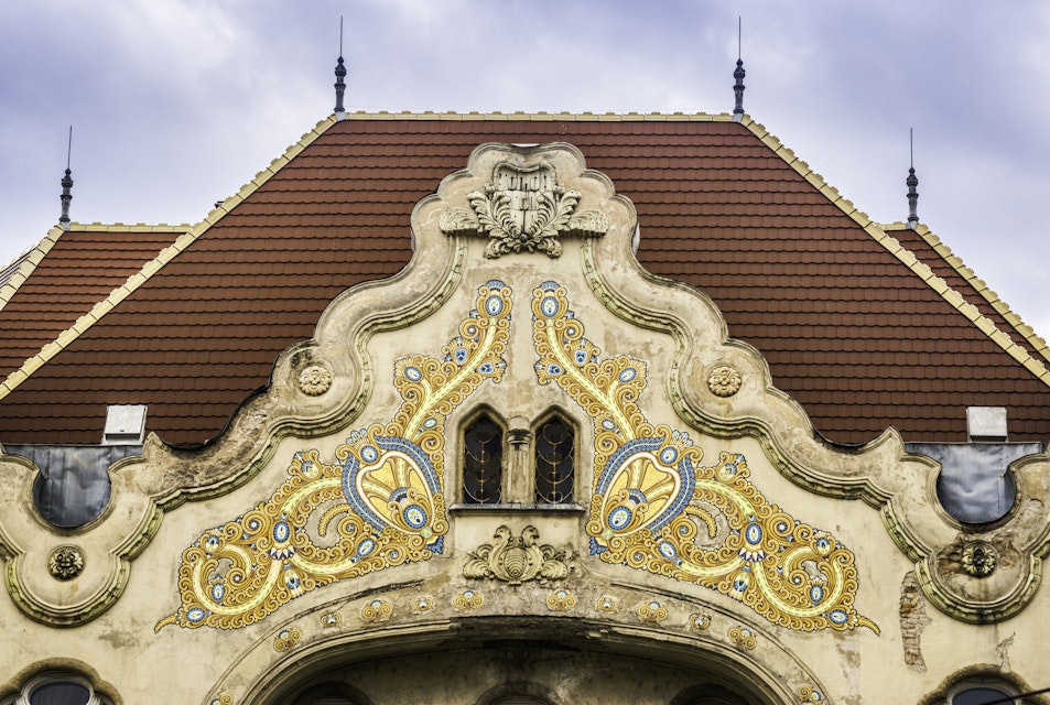 Art Nouveau style Grof Palace, Szeged, Hungary
