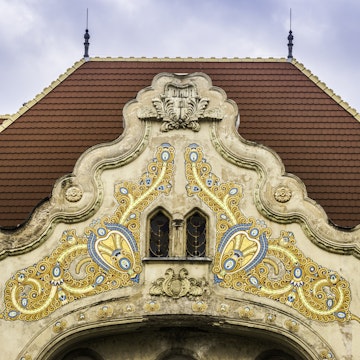 Art Nouveau style Grof Palace, Szeged, Hungary