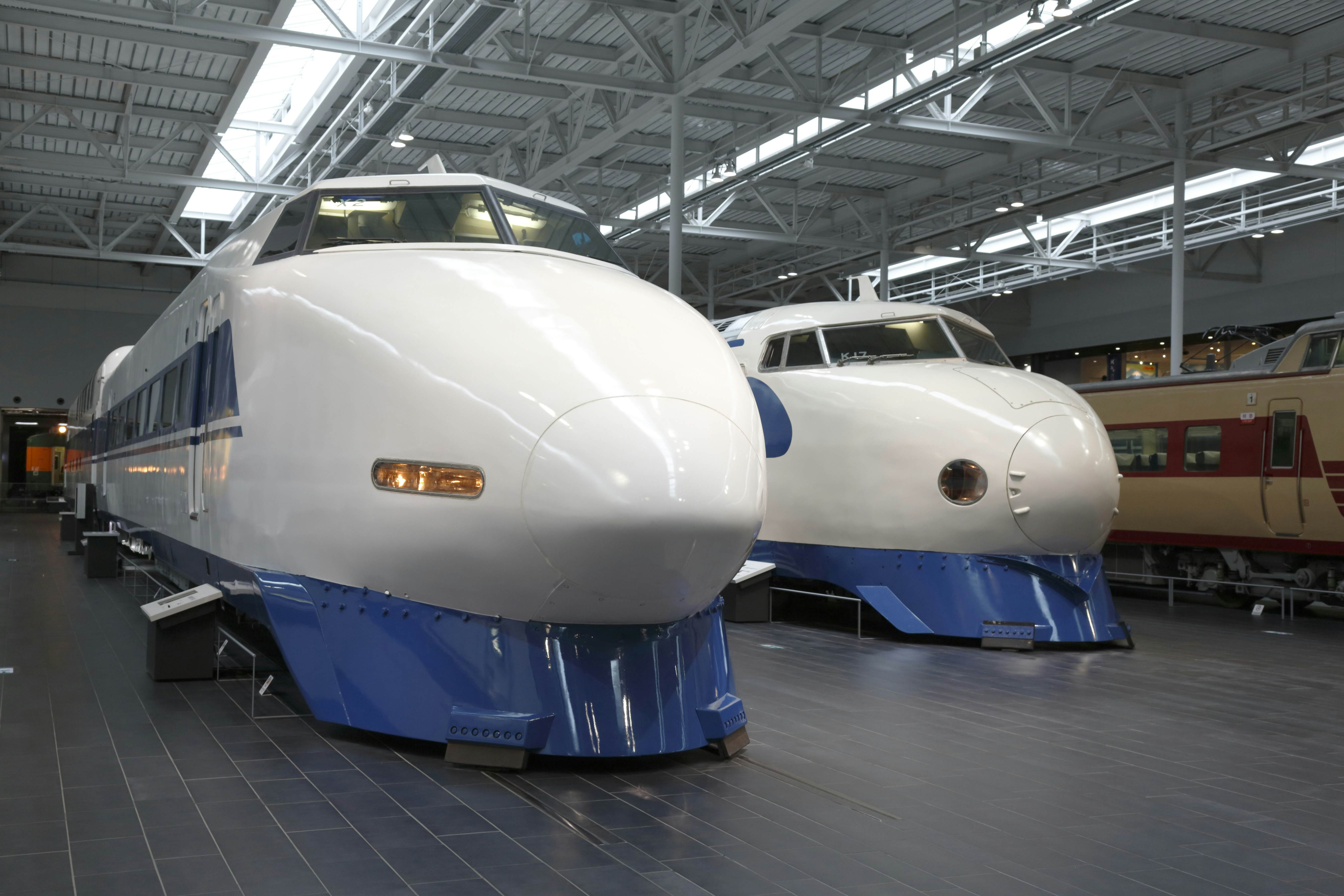 Japan, Tokai Region, Aichi Prefecture, Nagoya, Minato Ward, Japanese bullet train at museum. (Photo by: JTB/UIG via Getty Images) (Photo by: JTB Photo/UIG via Getty Images)