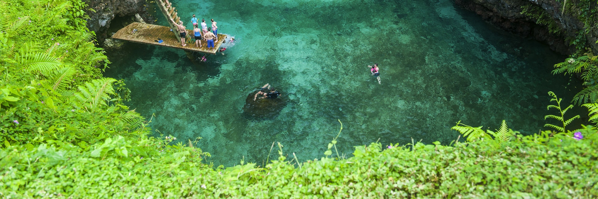 To Sua ocean trench in Upolu, Samoa, South Pacific, Pacific