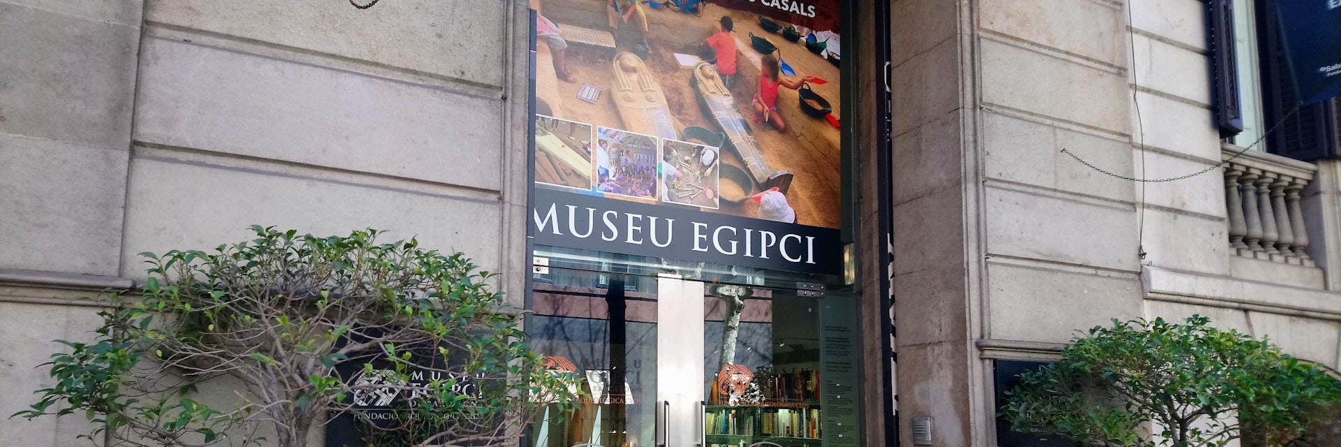 Exterior of the Museu Egipci