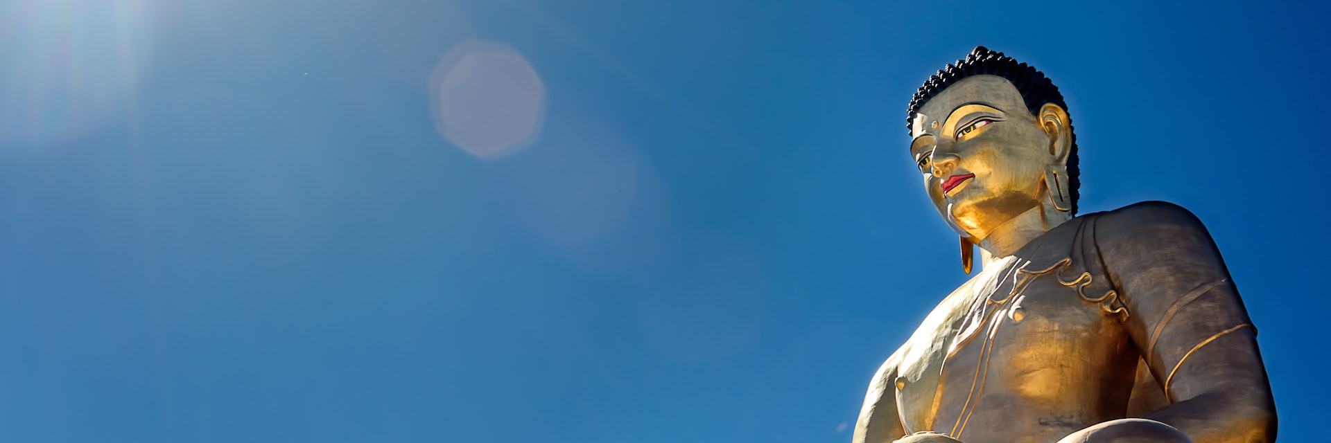 Landmark of Thimphu City, Kuenselphodrang, statue of Lord Buddha