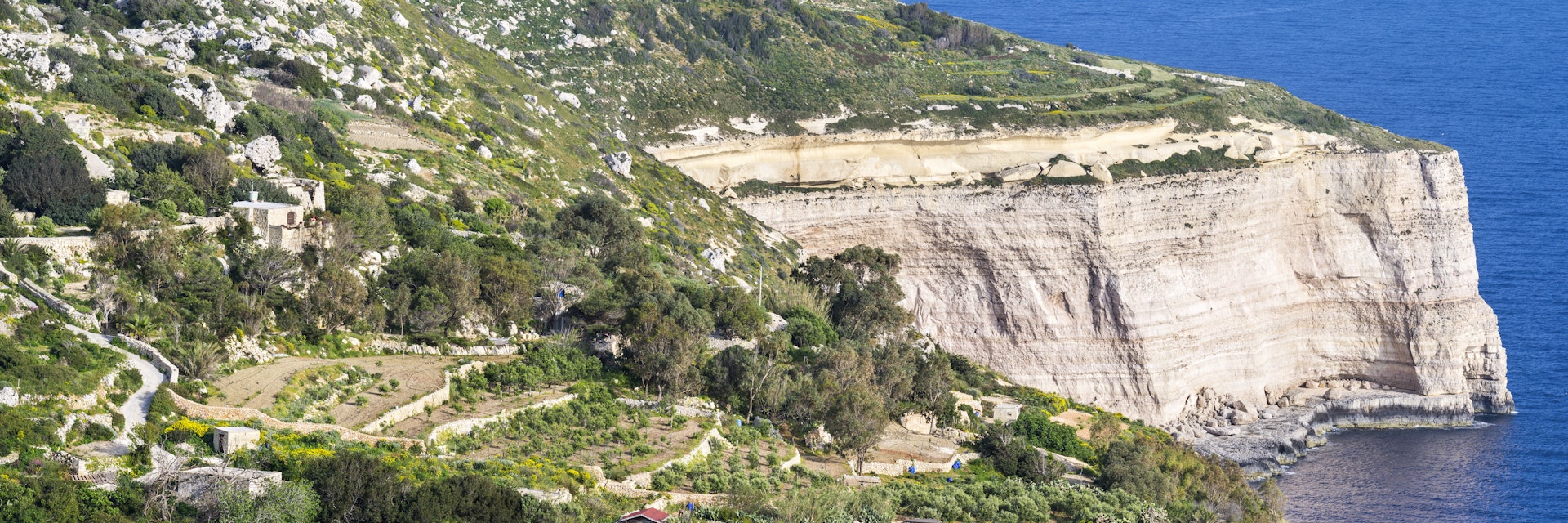 View of Dingli Cliffs, Malta