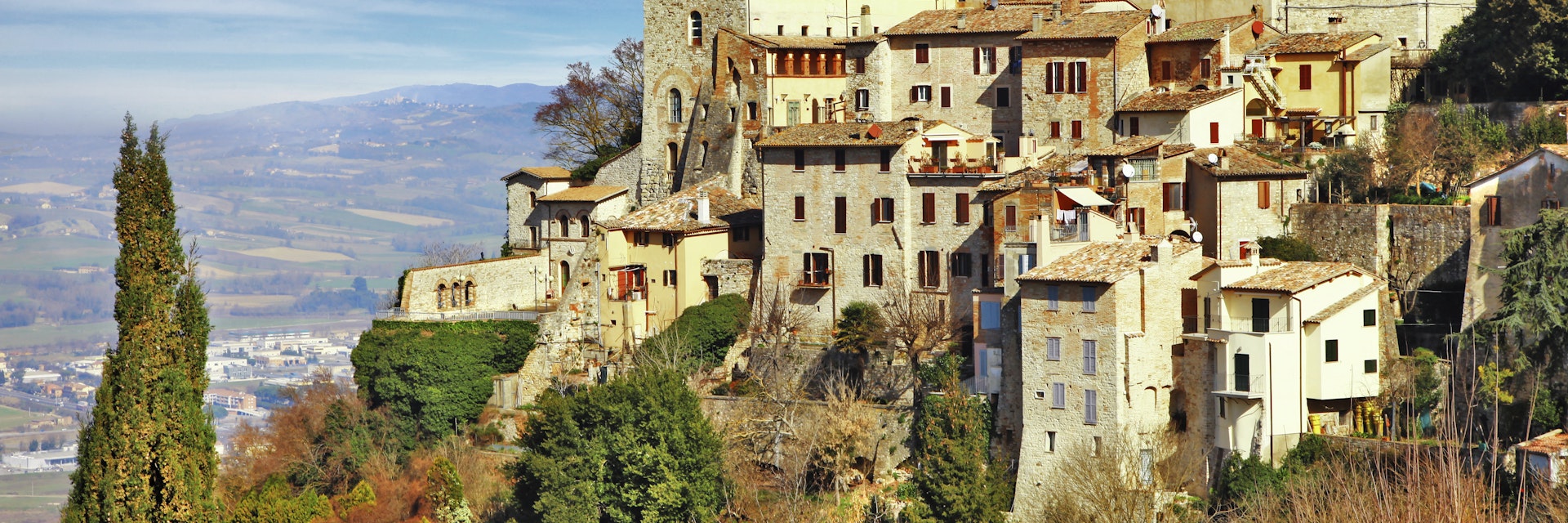 Medieval Town Todi,Umbria,Italy.