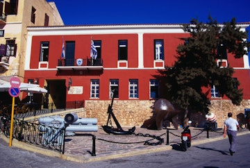 The naval museum - Hania, Crete