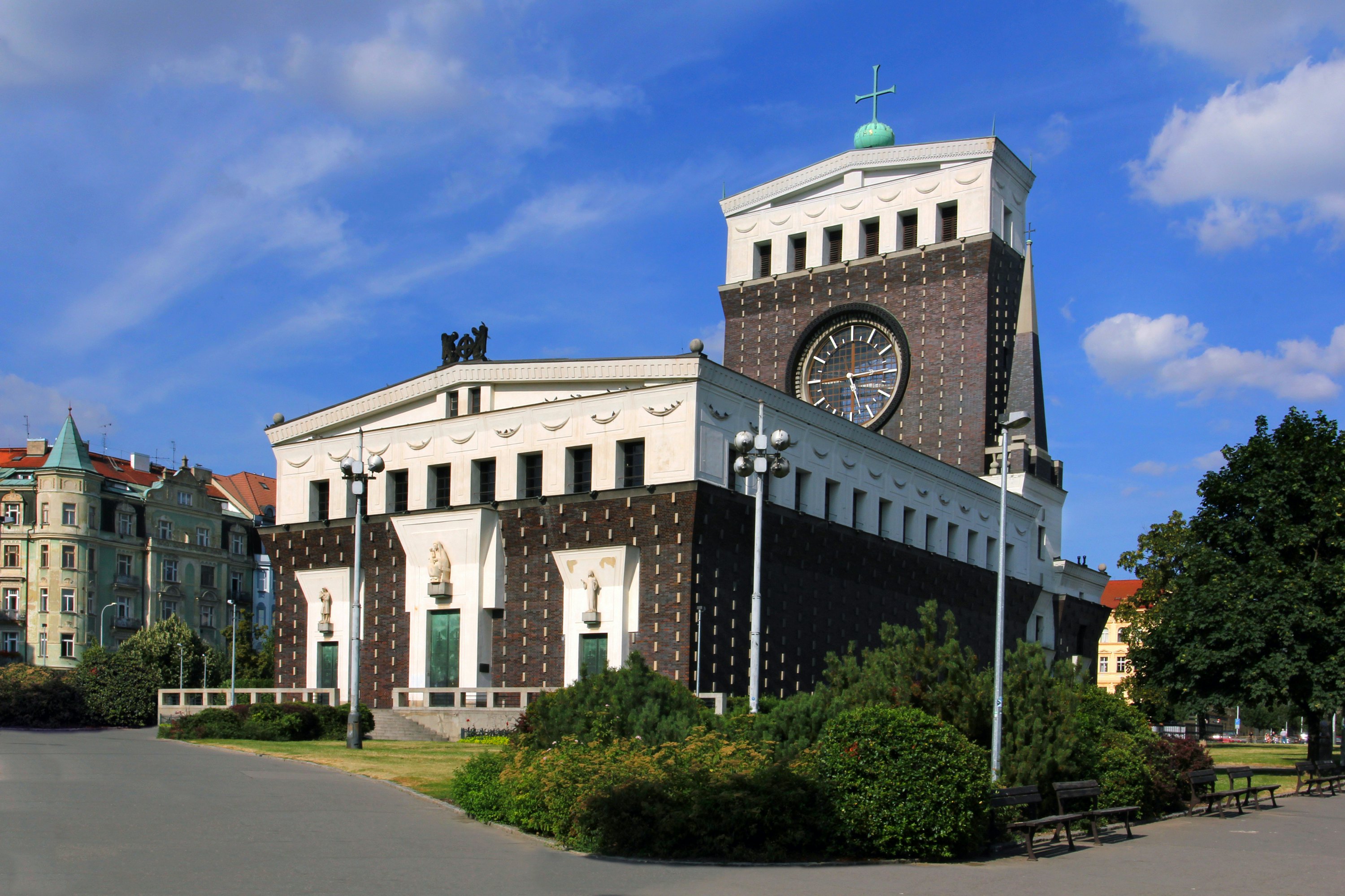 The Church of the Most Sacred Heart of Our Lord in Prague, Czech republic.; Shutterstock ID 147000068; Your name (First / Last): Gemma Graham; GL account no.: 65050; Netsuite department name: Online Editorial; Full Product or Project name including edition: Cities app POI images