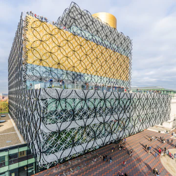 UK, England, Birmingham, Centenary Square, New Library of Birmingham