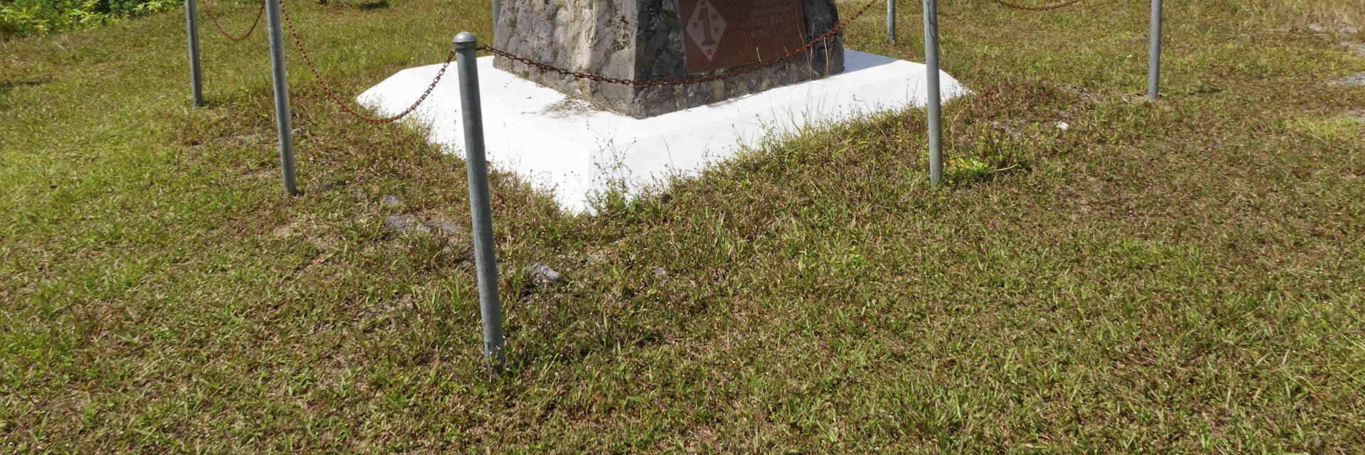 US Marine Corps Monument, Peleliu Island, Koror