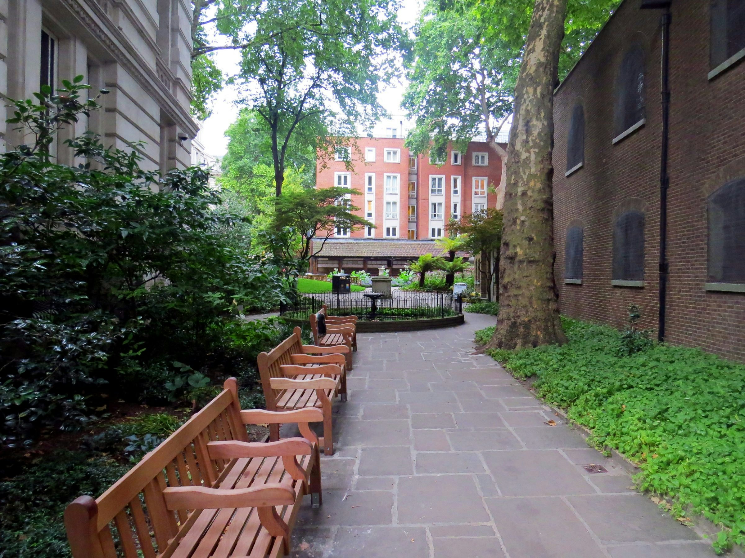 The entrance to Postman's Park