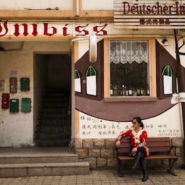 (GERMANY OUT) Qingdao, alte Kolonialgebaeude in der Deutschen Strasse, die Quantao Lu   (Photo by Mohr/ullstein bild via Getty Images)