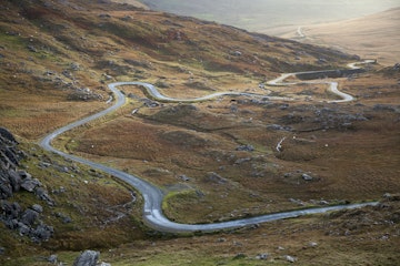 Mountain road near Healy Pass, Cork, Ireland