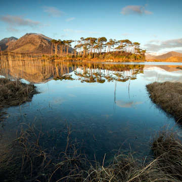 Connemara National Park sunset