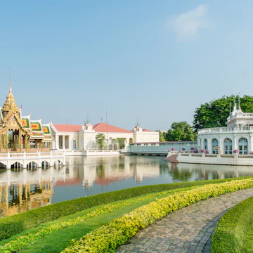 Bang Pa-In Royal Palace in Ayutthaya, Thailand.