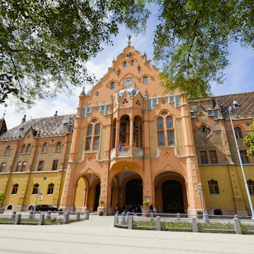Europe, Hungary, Kecskemet, View of The City Hall (Photo by: JTB Photo/UIG via Getty Images)