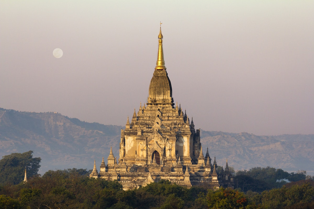 The Ananda Temple in Bagan, Myanmar