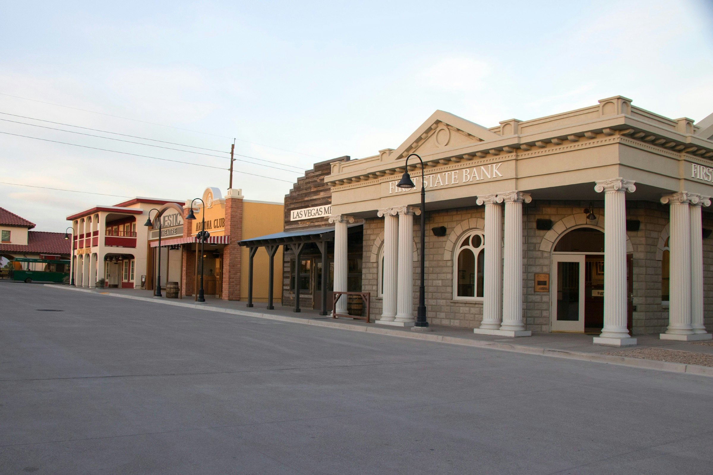Boomtown 1905 at Springs Preserve features historical recreations of early Las Vegas buildings.