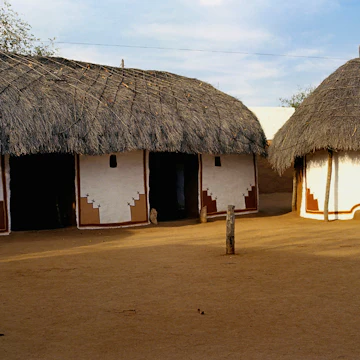 Shilpgram, Udaipur, Rajasthan, India. (Photo by: IndiaPictures/UIG via Getty Images)
