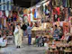 Souq of medina at night