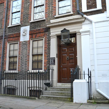 The house where historian and philosopher Thomas Carlyle once lived