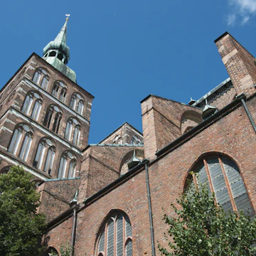 Nikolaikirche, Stralsund, Mecklenburg-Vorpommern, Germany; Shutterstock ID 120954490; Your name (First / Last): Gemma Graham; GL account no.: 65050; Netsuite department name: Online Editorial; Full Product or Project name including edition: Northern Germany destination page