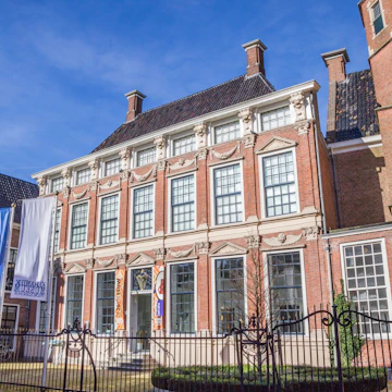 LEEUWARDEN, NETHERLANDS - FEBRUARY 16, 2016: Palace Prinsessehof in the historical center of Leeuwarden, Netherlands; Shutterstock ID 381931474