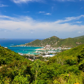 Tortola aerial