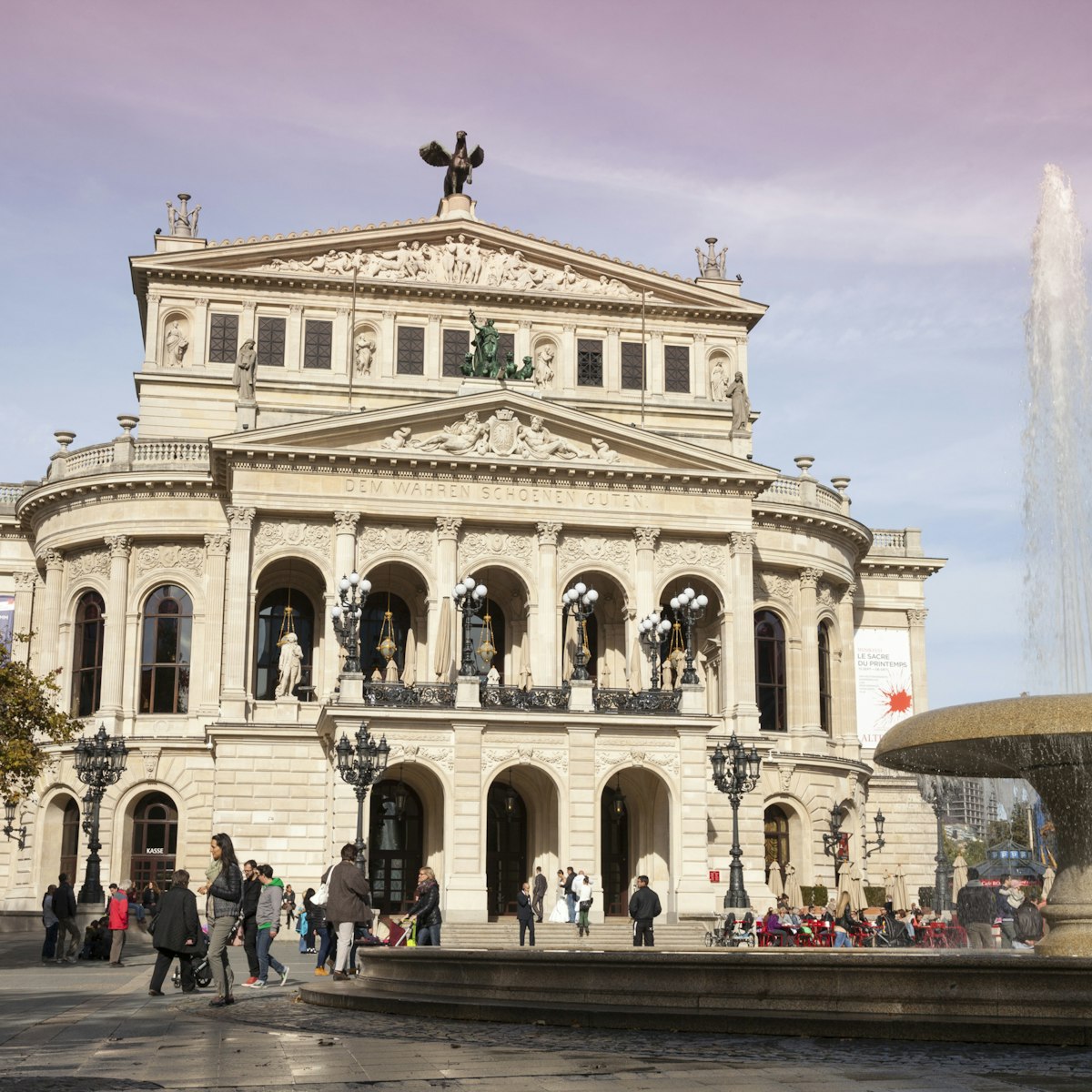 Germany, Hesse, Frankfurt, Old Opera