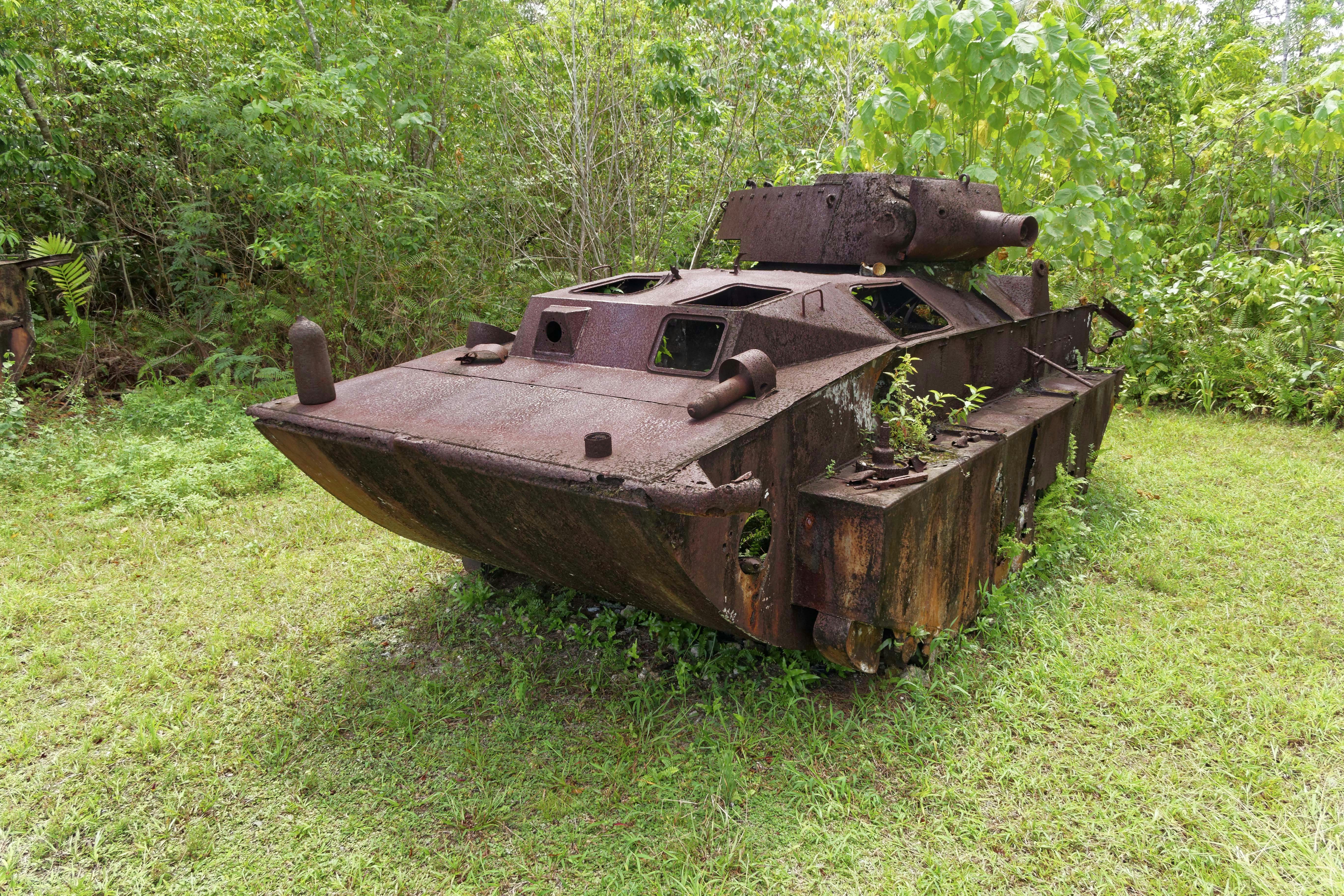 WWII American Tanks, Peleliu Island, Palau