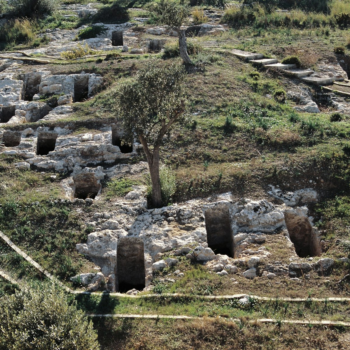 Necropolis of Puig des Molins, Ibiza, Balearic Islands, Spain. Phoenician civilisation.